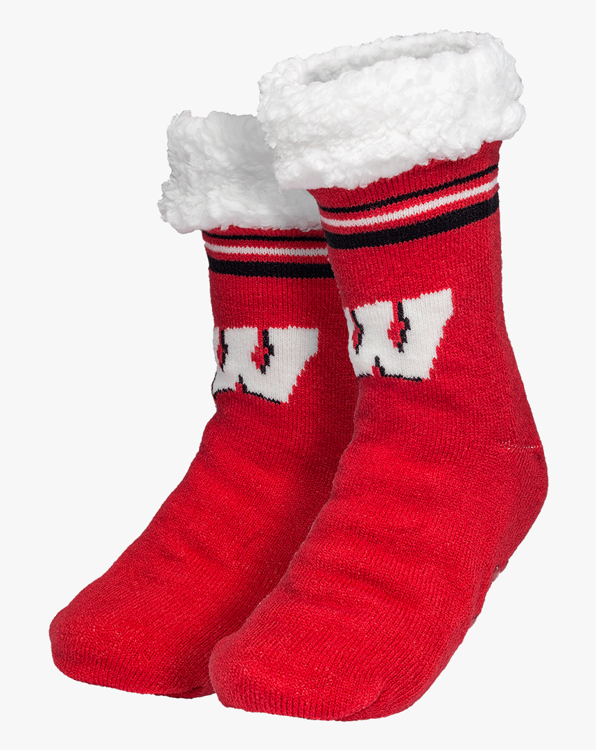 Cover Image For Foco Wisconsin Slipper Socks - Sock, HD Png Download, Free Download