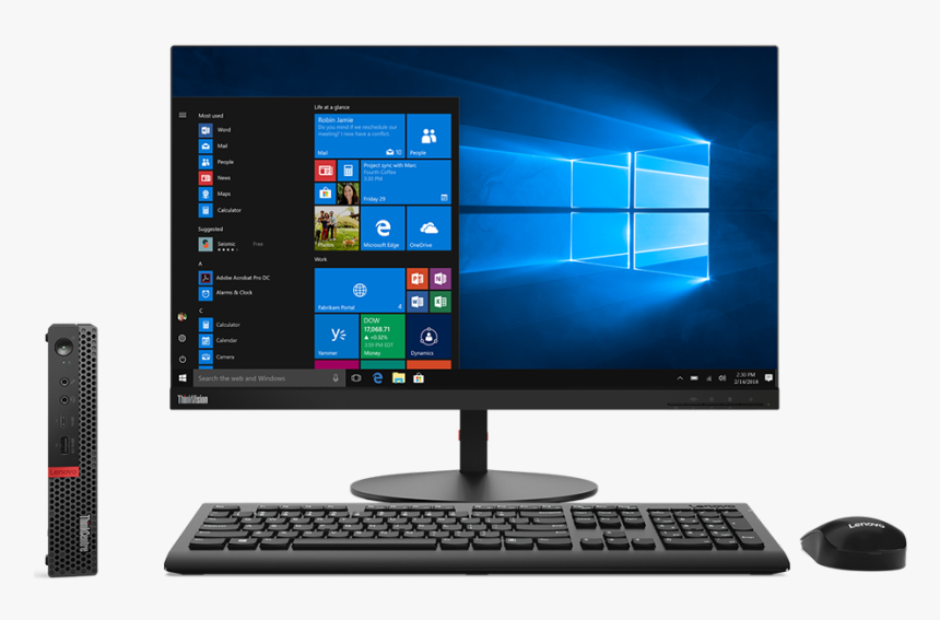 Lenovo Thinkcentre M920 Tiny, HD Png Download, Free Download