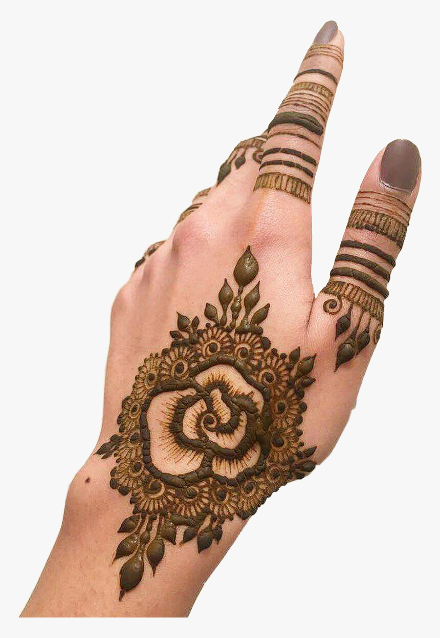 Freetoedit Henna Hand Kellydawn - Mehndi, HD Png Download, Free Download