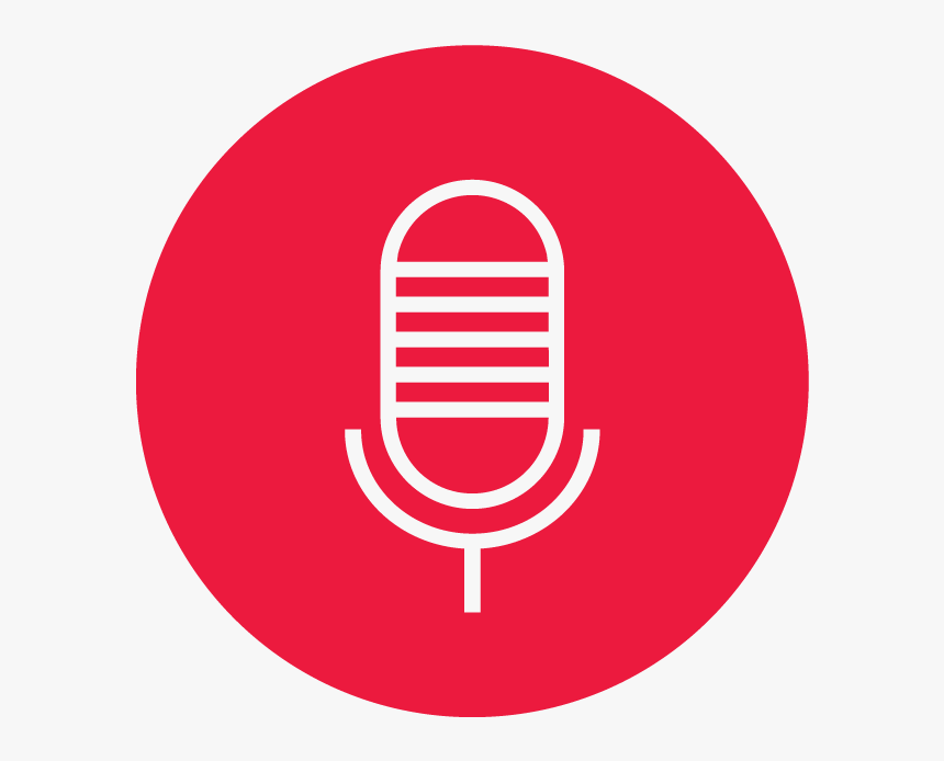 Microphone Icon White Png, Transparent Png, Free Download