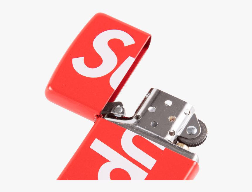 Supreme Zippo Ss18 , Png Download - Sign, Transparent Png, Free Download