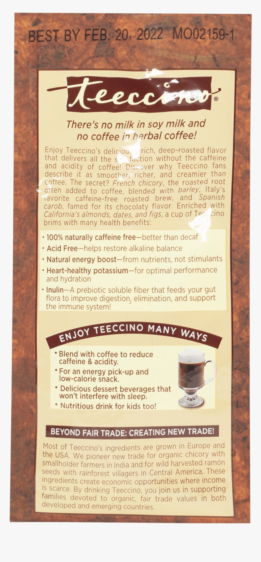 Teeccino, HD Png Download, Free Download