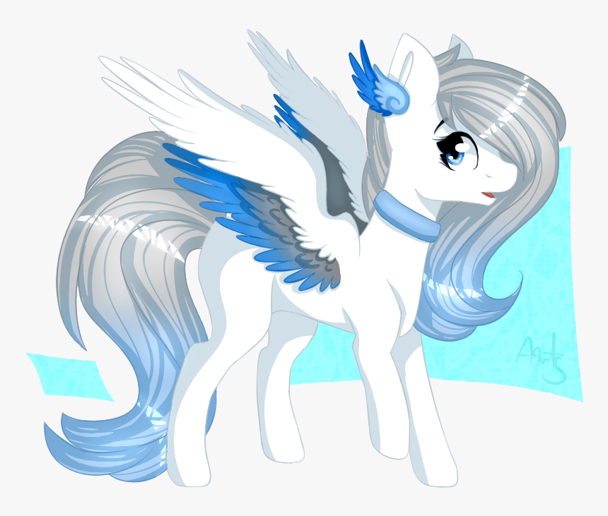 Ayoarts, Art Trade, Blue Eyes, Blue Wings, Oc, Oc Only, - Cartoon, HD Png Download, Free Download