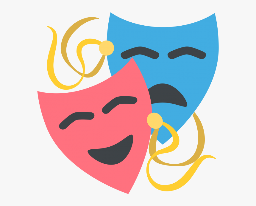 Mascaras De Teatro Png Clipart , Png Download - Máscaras Do Teatro Png, Transparent Png, Free Download