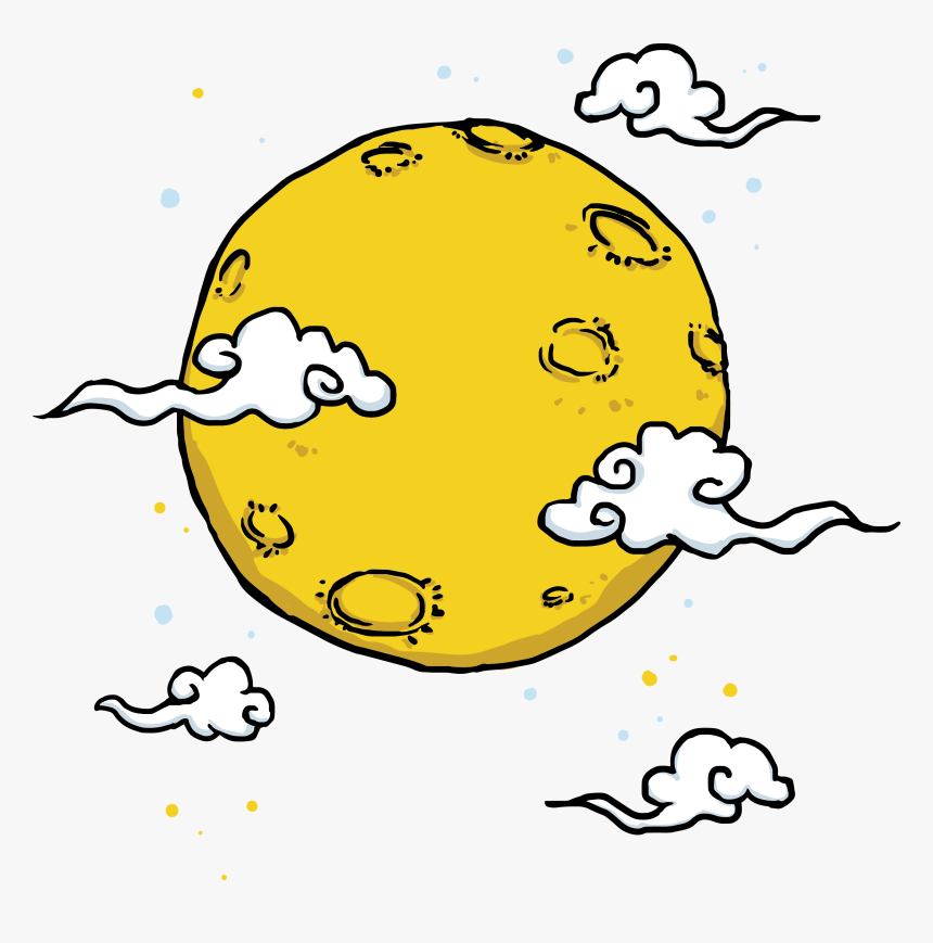 Moon Cartoon Png, Transparent Png, Free Download