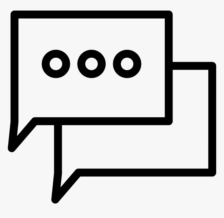 Transparent Talk Bubbles Png - Icon, Png Download, Free Download