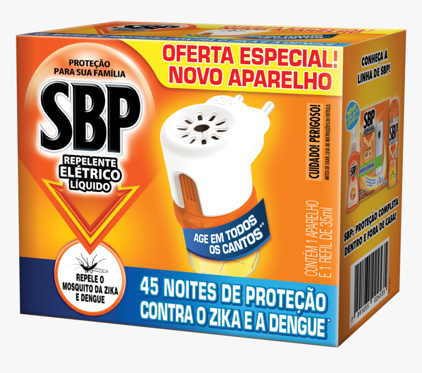 Repelente Elétrico Líquido Sbp, HD Png Download, Free Download