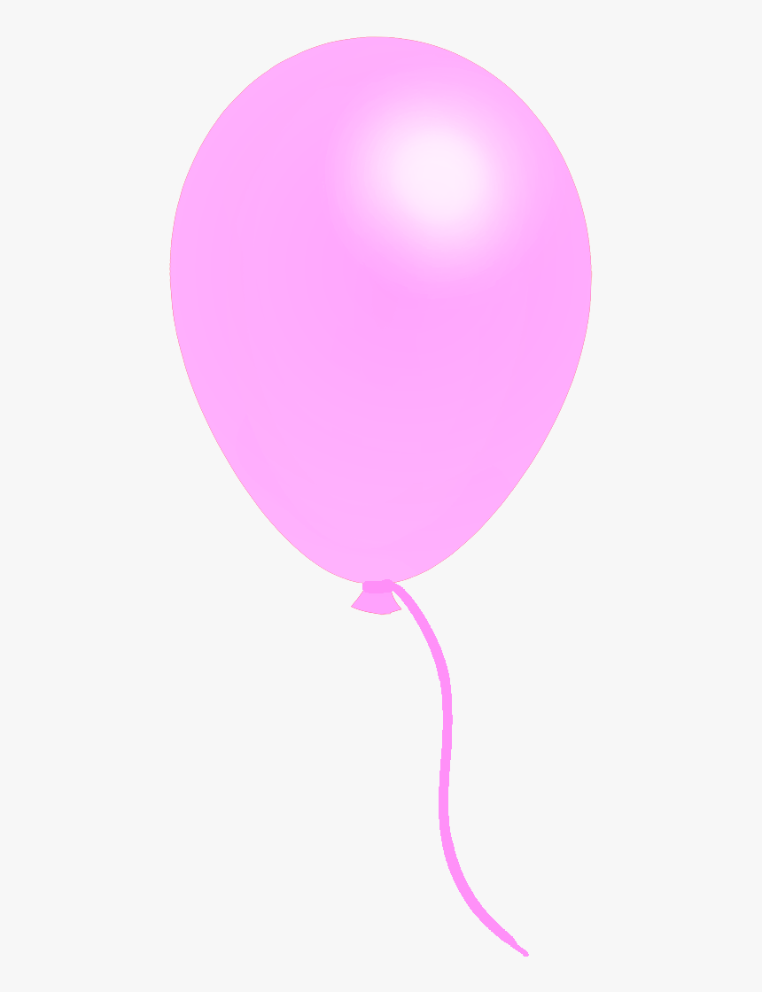 Soft Pink Balloon - Balloon, HD Png Download, Free Download