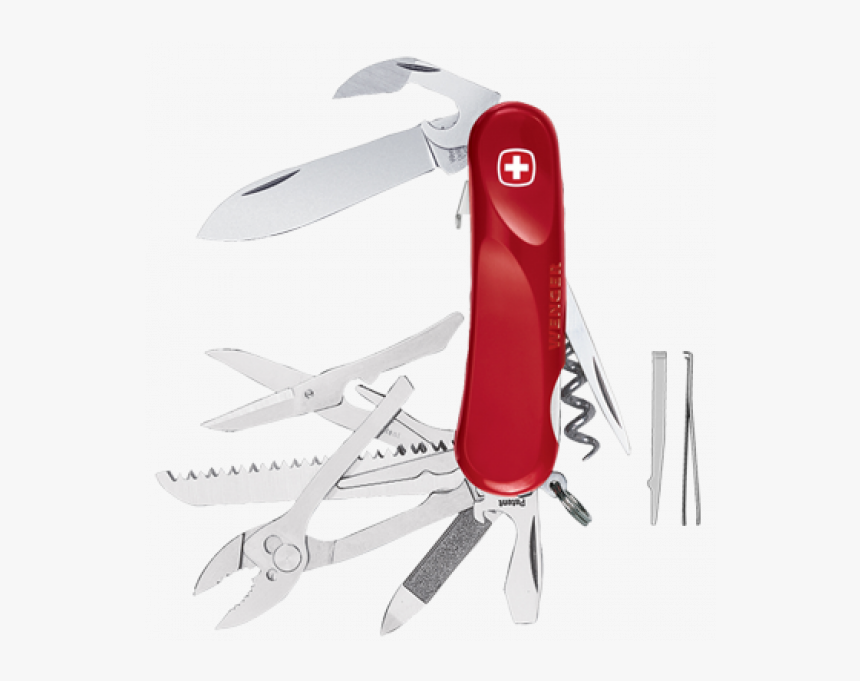 Wenger Sak Evolution S52- Red - Wenger Evolution S 14, HD Png Download, Free Download