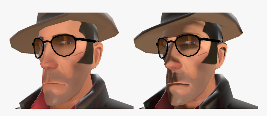 But Not Grotesque Or Overdone, Something That Will - Tf2 Sniper Face Scar, HD Png Download, Free Download