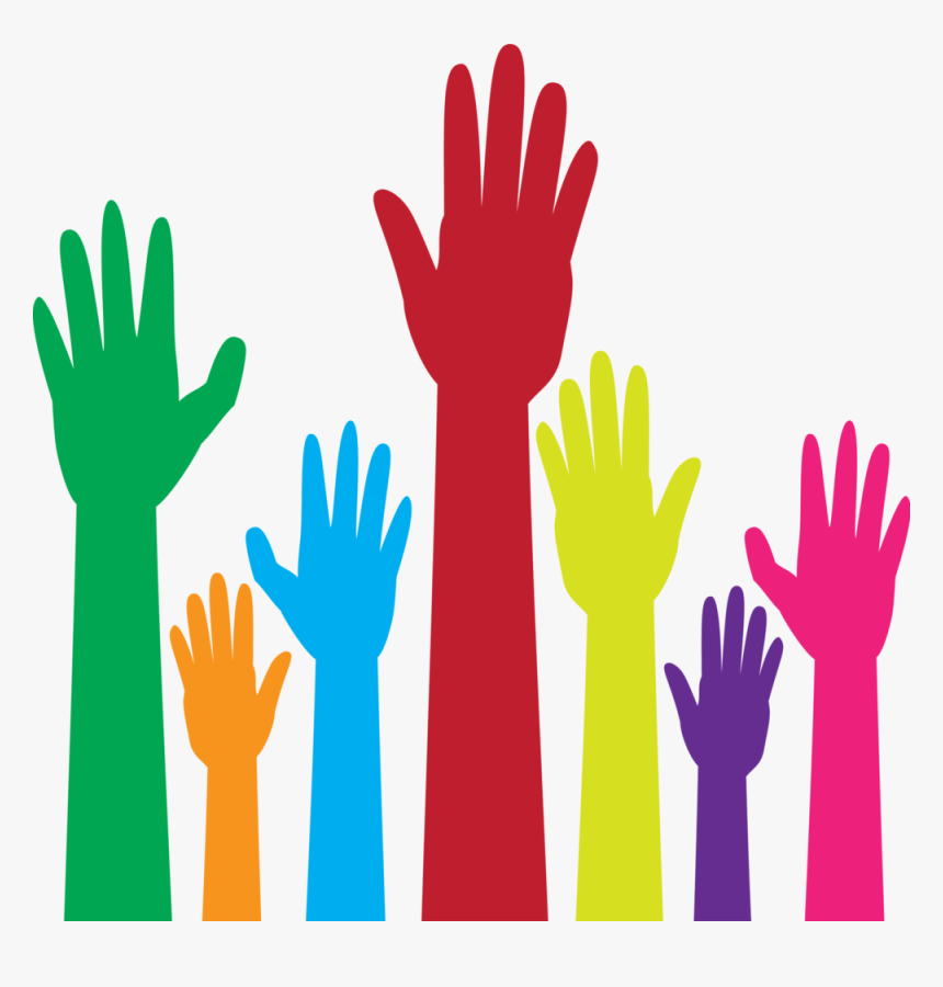 Hands Raised Sq - Canteen Help, HD Png Download, Free Download