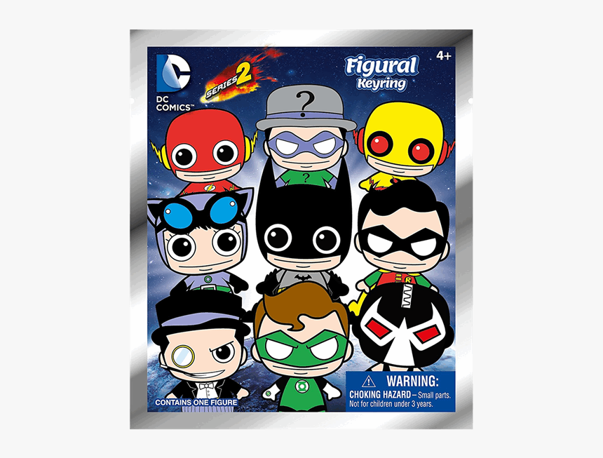 Blind Bag Figural Keyring Dc, HD Png Download, Free Download