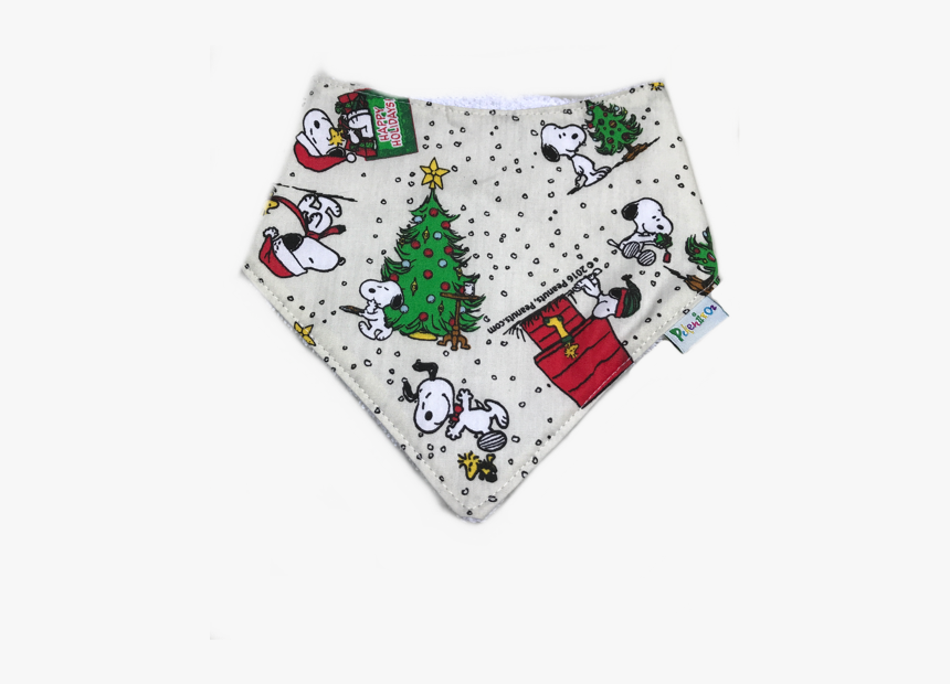 Babador Bandana Snoopy Natal Pe9202 - Bandana Snoopy Natal, HD Png Download, Free Download