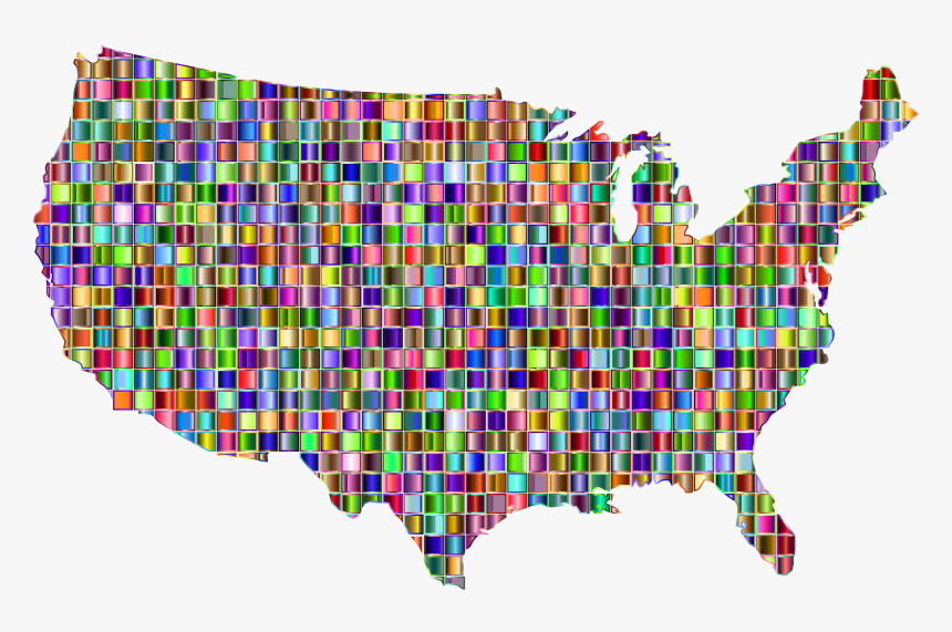 United States Map Clipart - Rural Population Decline Us, HD Png Download, Free Download