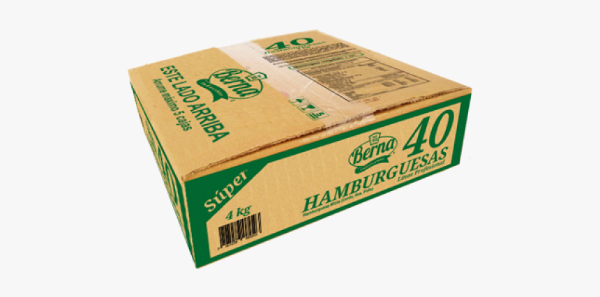 Hamburguesa Caja - Caja De Carne Para Hamburguesa, HD Png Download, Free Download