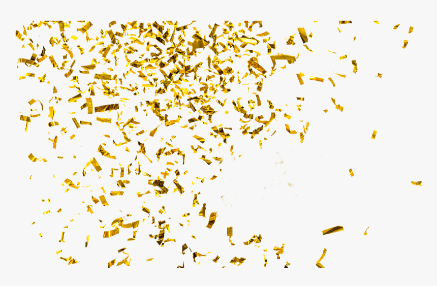 #confetti #gold #glitter 3#newyearcelebrations #newyear - Gold Sprinkles Png, Transparent Png, Free Download