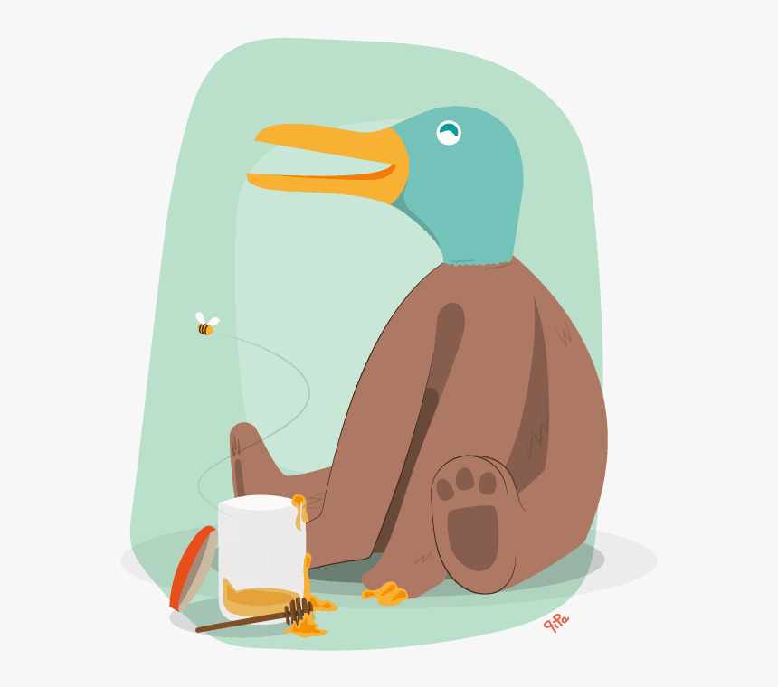 Duckbear - Penguin, HD Png Download, Free Download