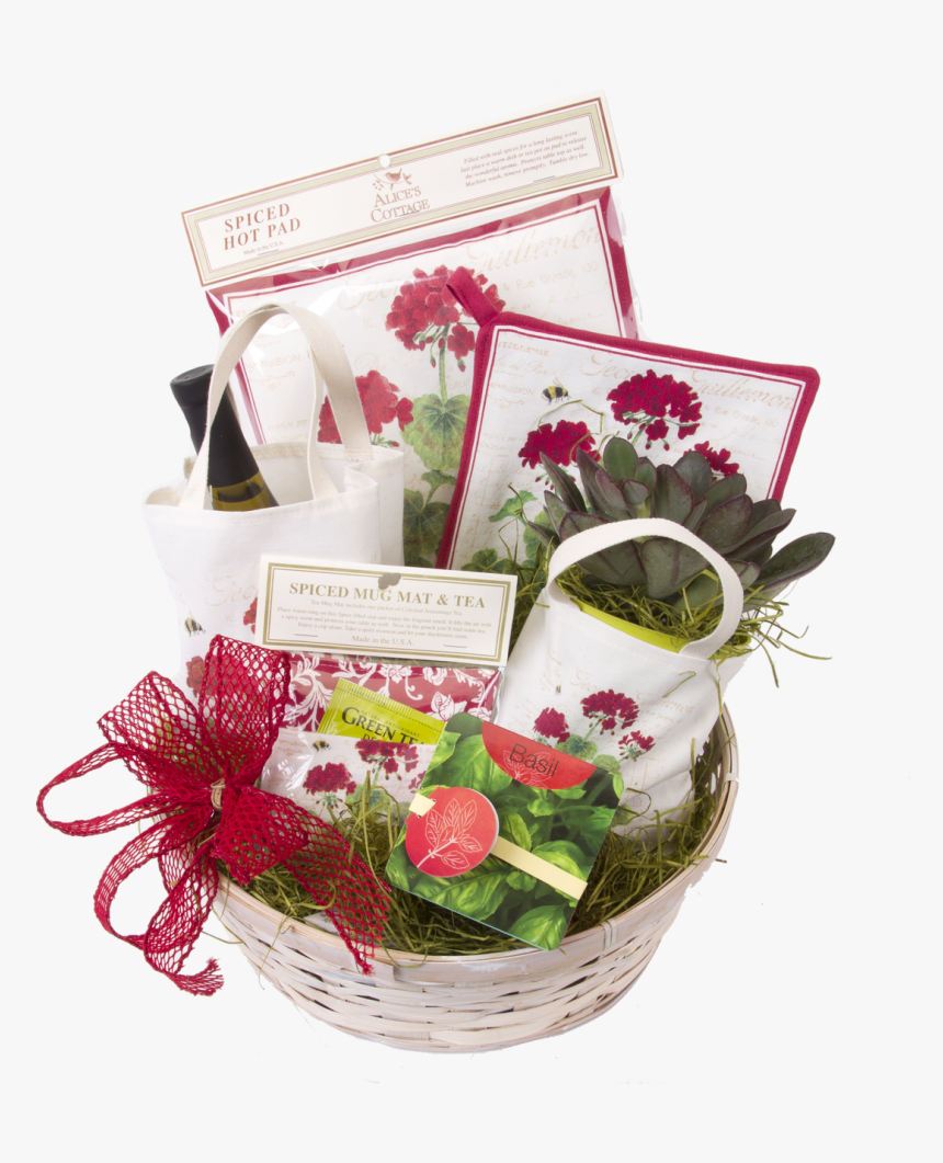 Home & Garden Gift Basket - Mishloach Manot, HD Png Download, Free Download