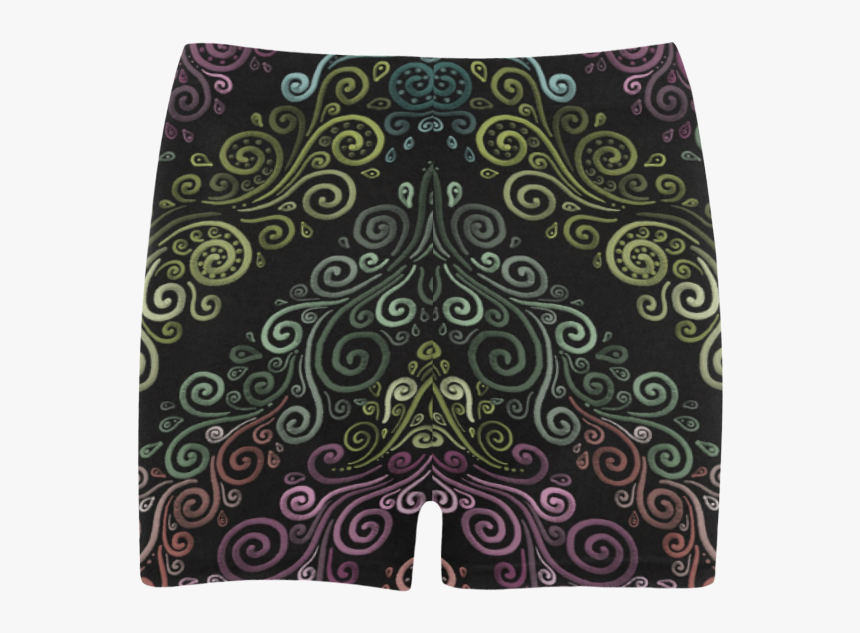 Psychedelic Pastel Rainbow Briseis Skinny Shorts - Tennis Skirt, HD Png Download, Free Download