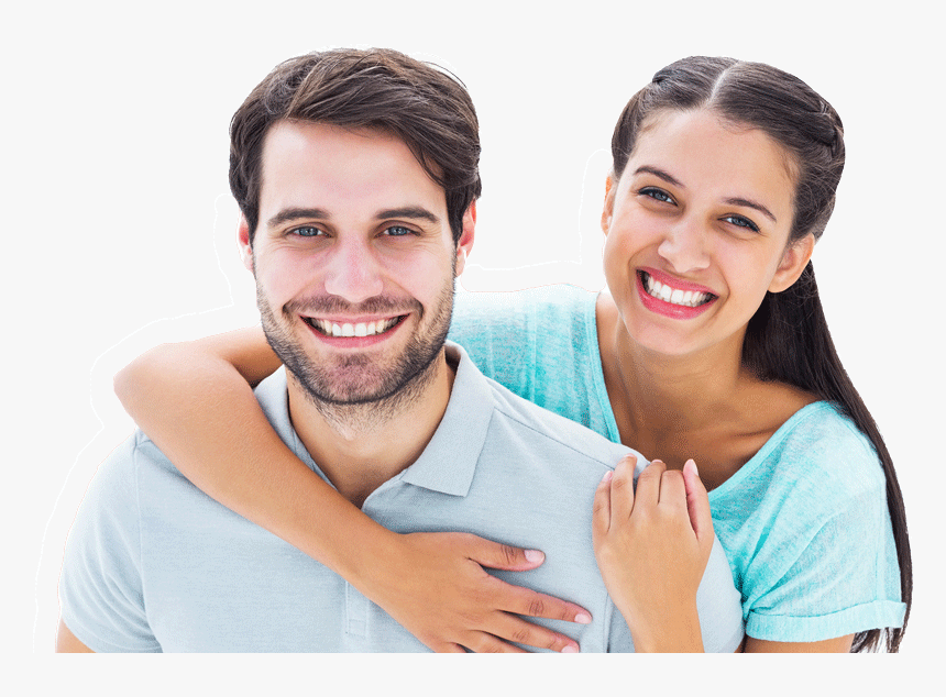 Couple Smiling At Camera, HD Png Download, Free Download
