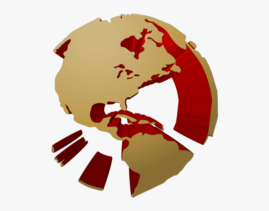 Transparent 3d Globe Png - Illustration, Png Download, Free Download