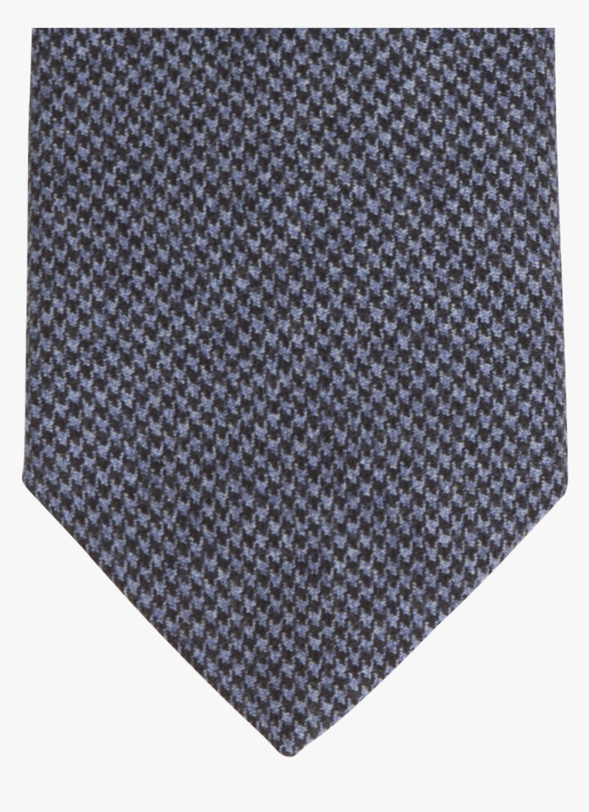 Blue Houndstooth Wool Tie"
 Title="blue Houndstooth - Pattern, HD Png Download, Free Download