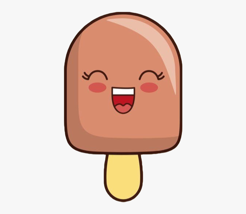 Icecream Helado Kawaii Kawai - Ice Cream Smile Icon, HD Png Download, Free Download