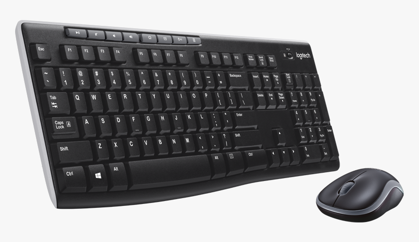 Mk270-gallery 2 - Logitech Mk270 Wireless Combo, HD Png Download, Free Download