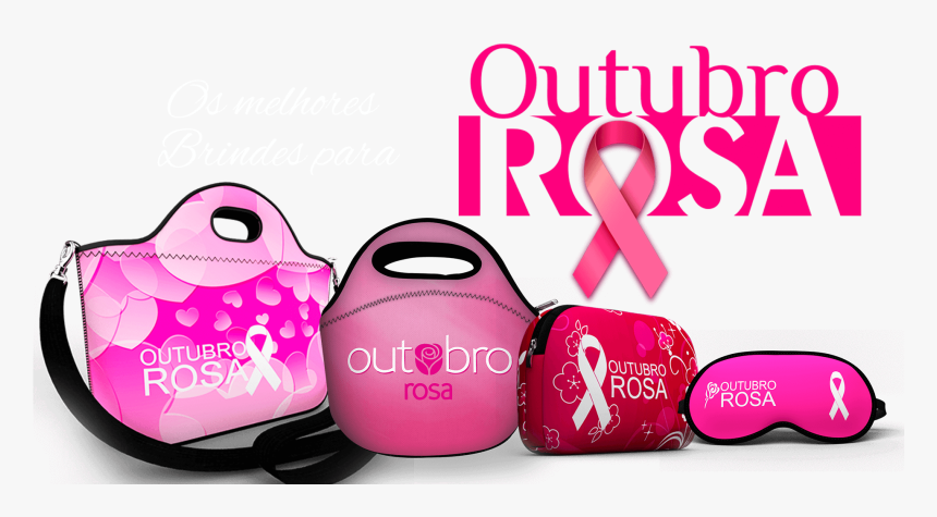 Brindes Em Neoprene Mais Vendidos Para Outubro Rosa - Outubro Rosa, HD Png Download, Free Download