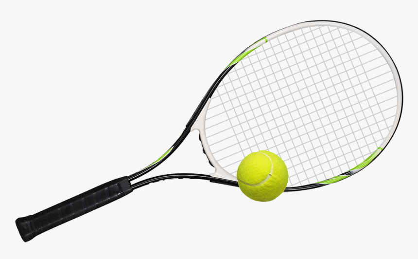 Transparent Tennis Ball And Racket, HD Png Download, Free Download