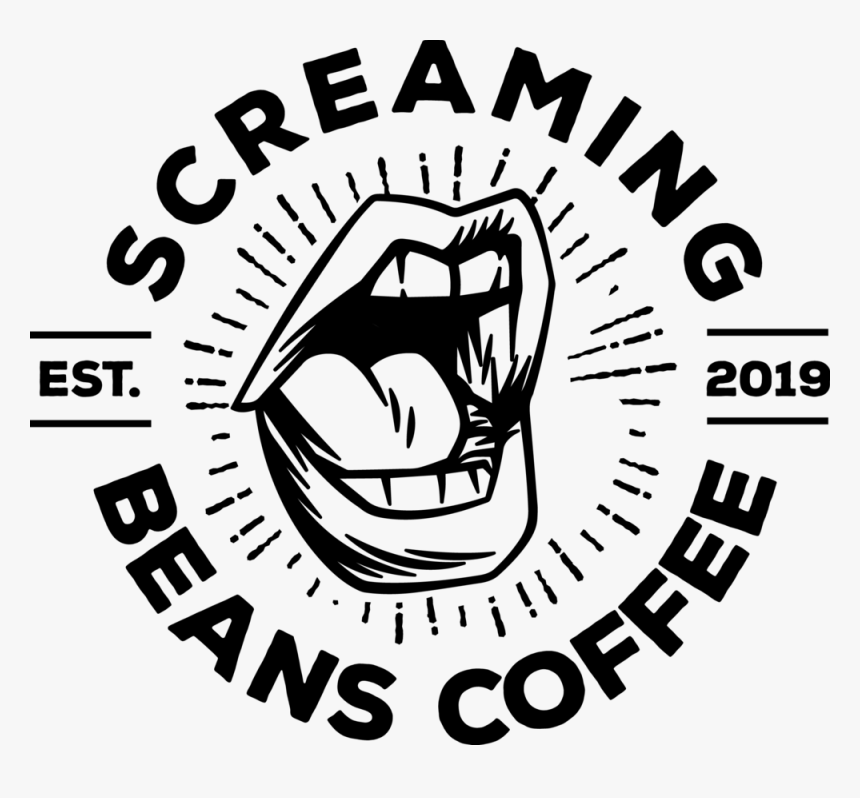 Screaming Beans Coffee, HD Png Download, Free Download