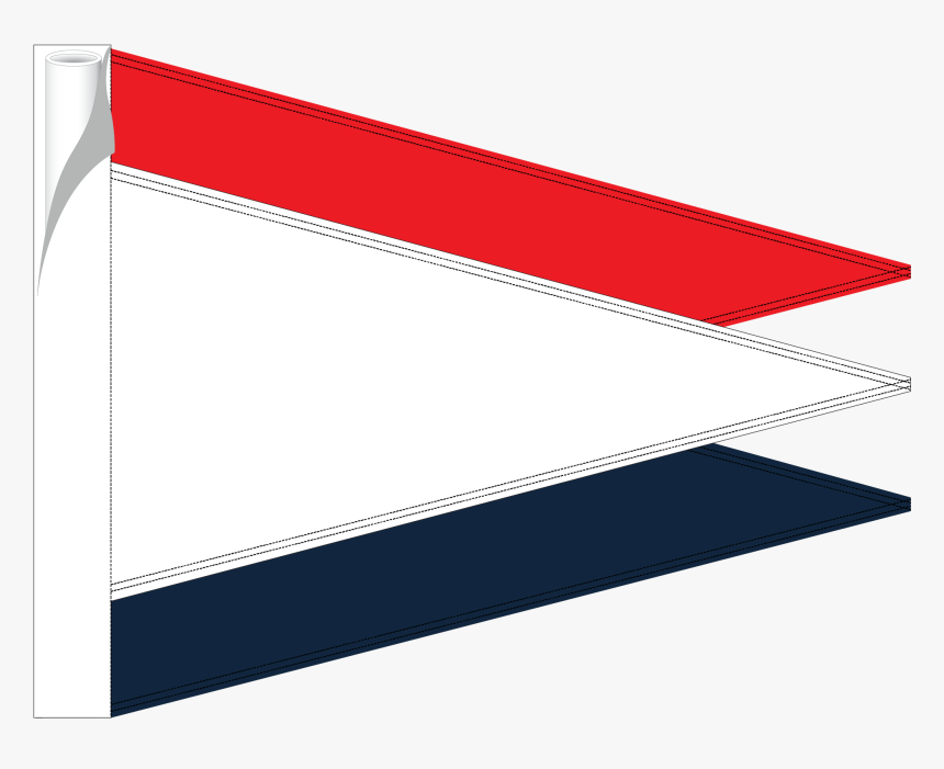 Triple Pennant Flags Red & White & Royal Blue"
 Title="triple, HD Png Download, Free Download