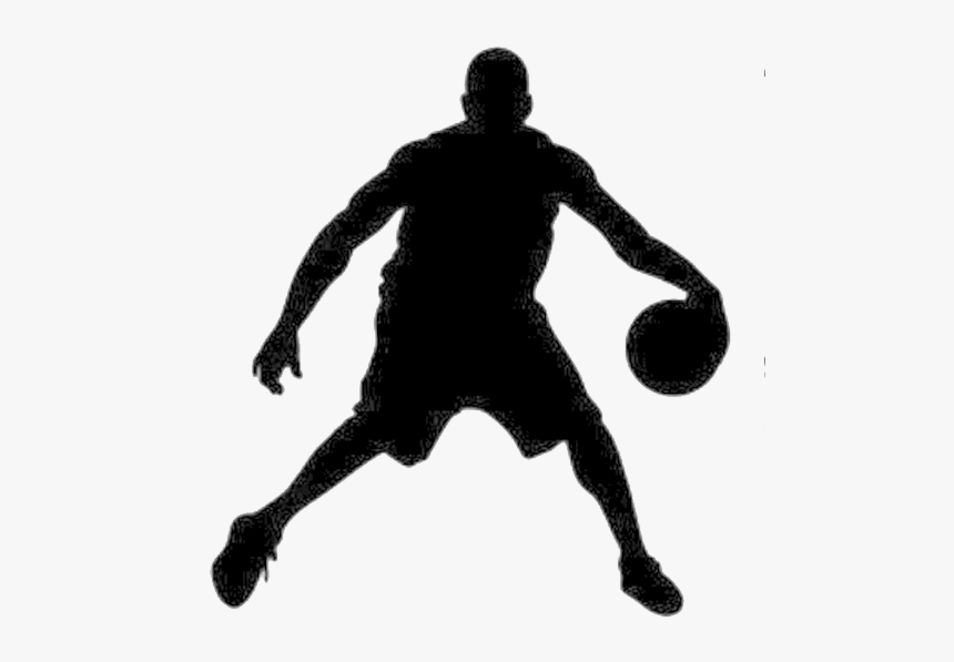 Crossover Dribble Basketball Dribbling - Crossover Basketball Black And White, HD Png Download, Free Download