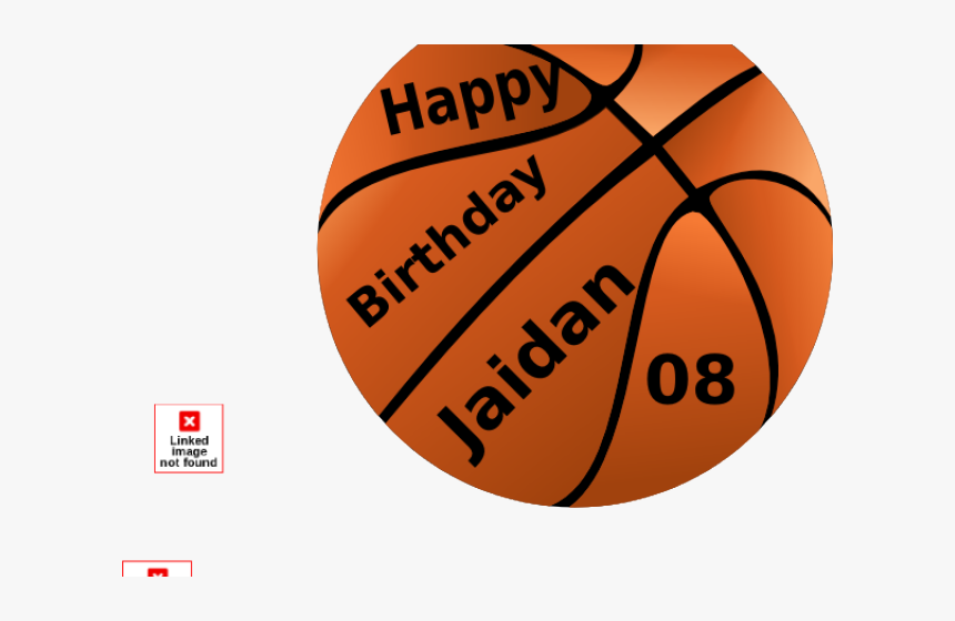 Basketball Clipart Happy Birthday - Flame Clipart, HD Png Download, Free Download
