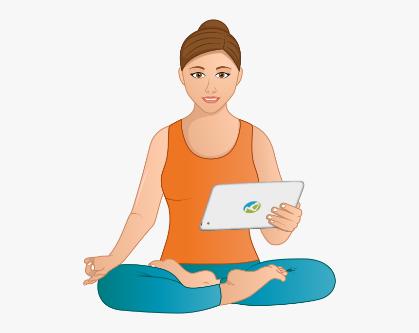 518 X 604 - Yoga Teacher Cartoon Figures, HD Png Download, Free Download