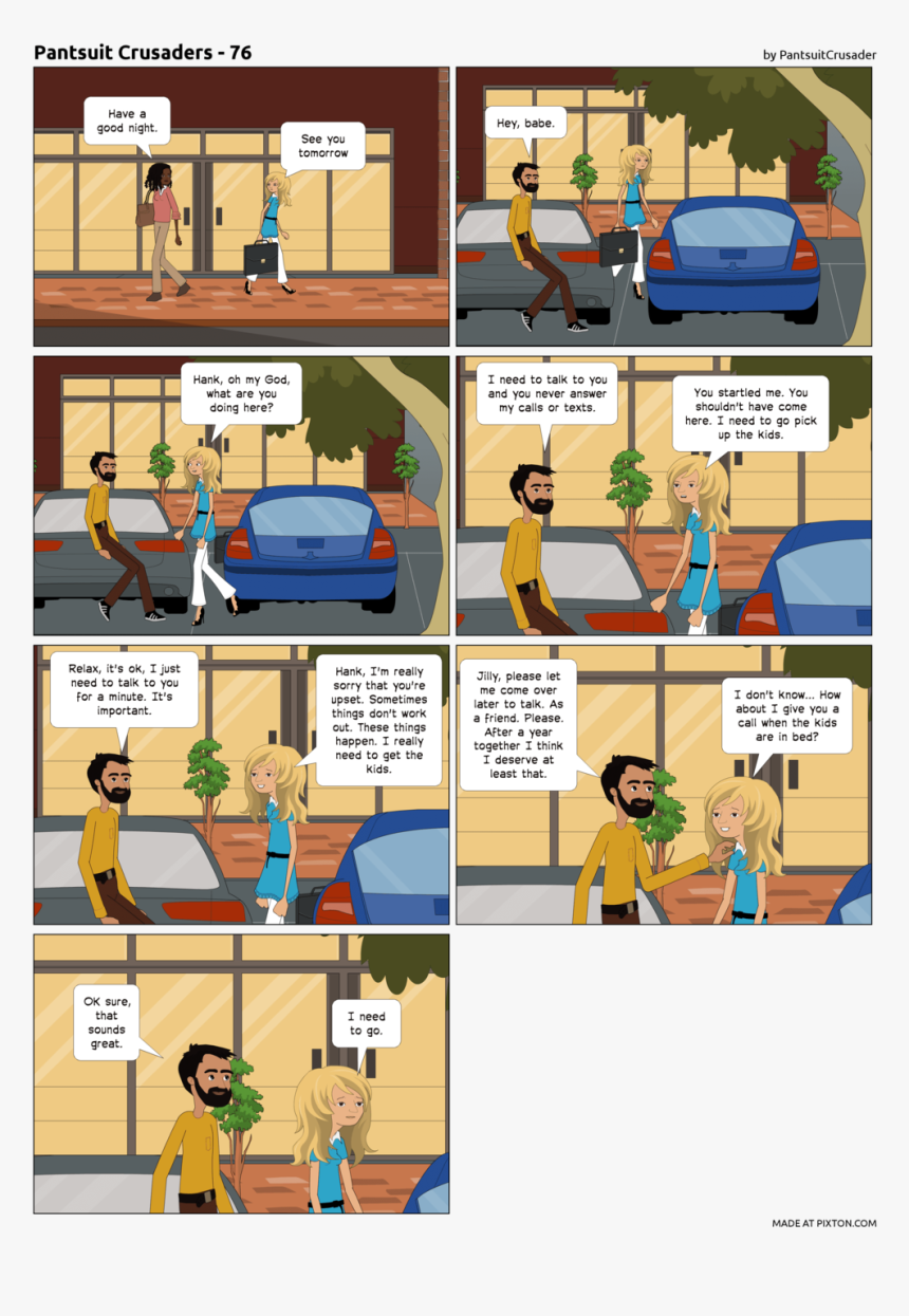 Pixton Comic Pantsuit Crusaders 76 By Pantsuitcrusader - Cartoon, HD Png Download, Free Download