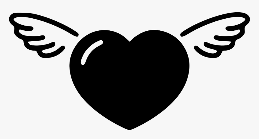 Wings - Love Heart Particles Png, Transparent Png, Free Download