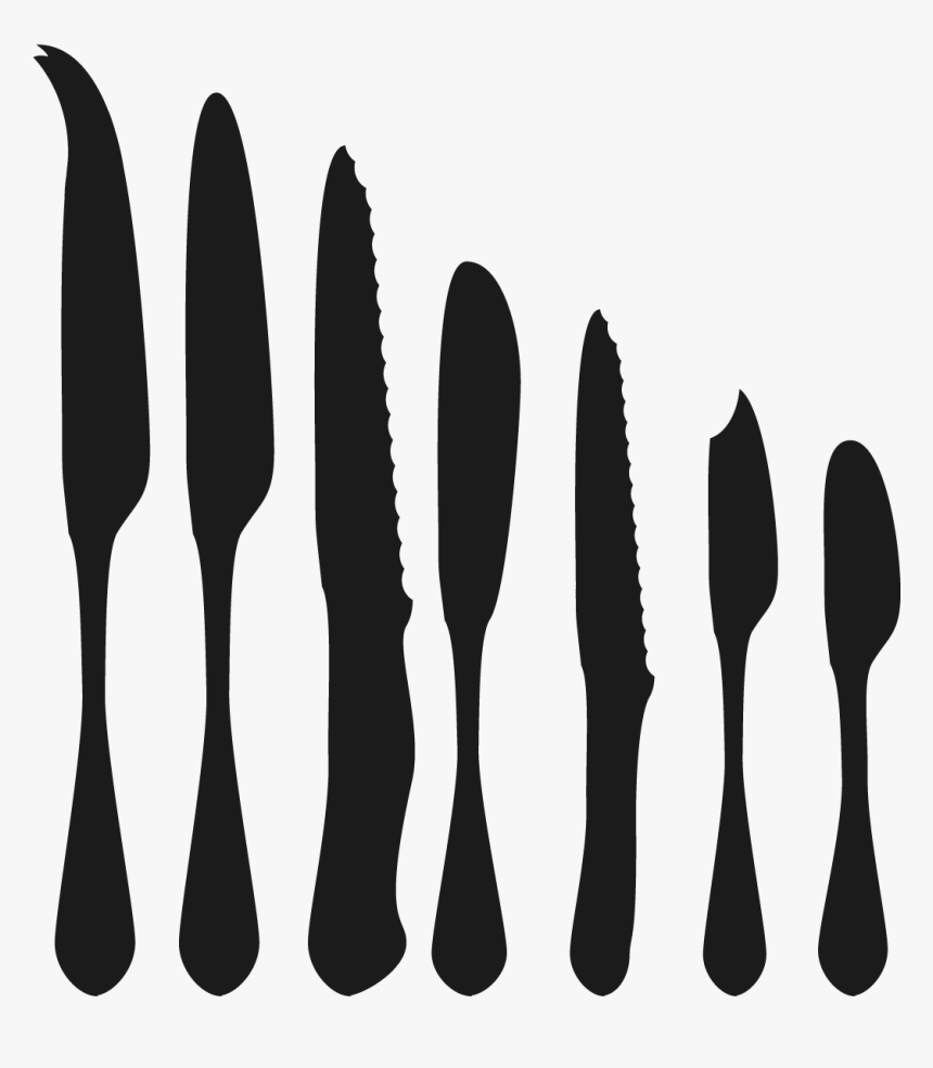 Tipos De Cubiertos Cuchillos , Png Download - Tipos De Cubiertos Cuchillos, Transparent Png, Free Download