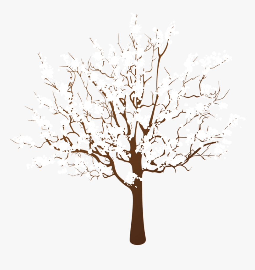 Free Png Winter Tree Transparent Png - Winter Tree Clipart Png, Png Download, Free Download