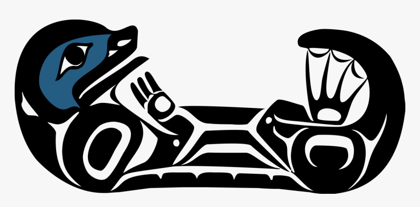 Totem Drawing Otter - Otter Totem Pole Symbol, HD Png Download, Free Download