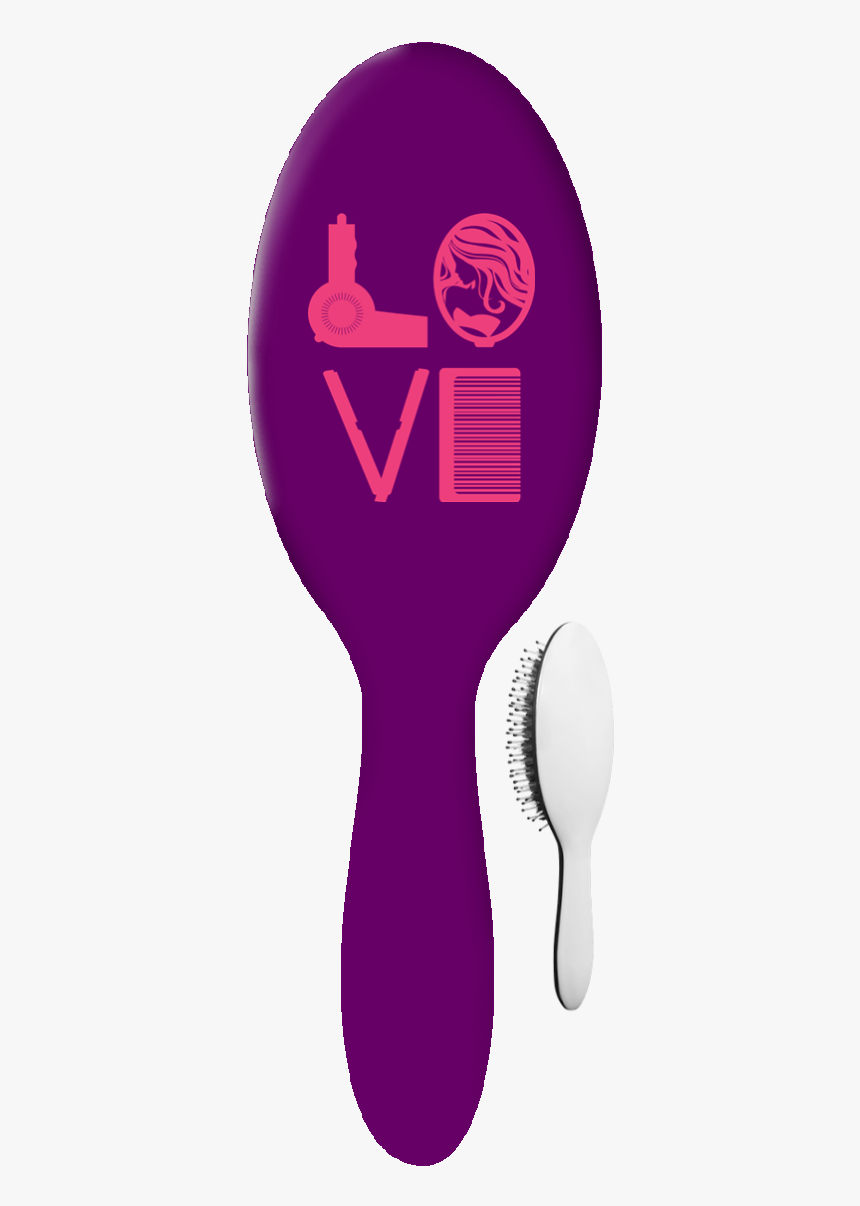 Love Hairstylist Hair Brush, HD Png Download, Free Download