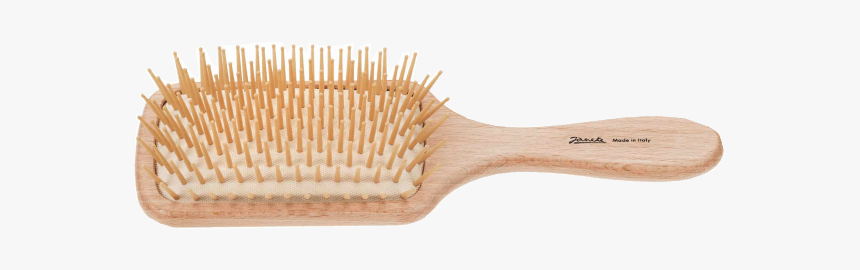Beech Rectangular Hairbrush Magnum - Brosse En Bois Janeke, HD Png Download, Free Download