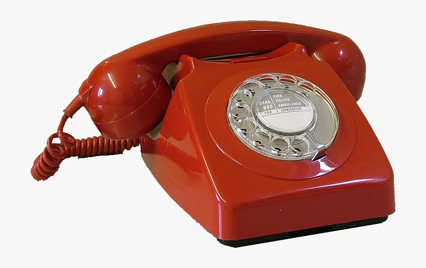 Vintage Telephone Png - Vintage Red Phone Png, Transparent Png, Free Download