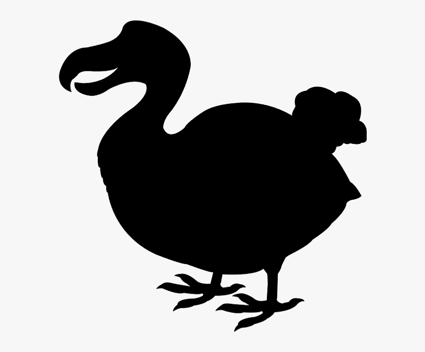 Dodo Bird Silhouette, HD Png Download, Free Download