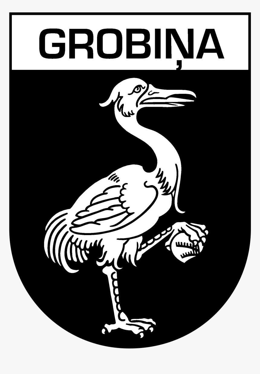 Grobina Logo Black And White - Dodo, HD Png Download, Free Download