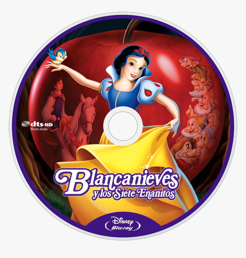 Snow White And The Seven Dwarfs Bluray Disc Image - Snow White And The Seven Dwarfs Itunes, HD Png Download, Free Download