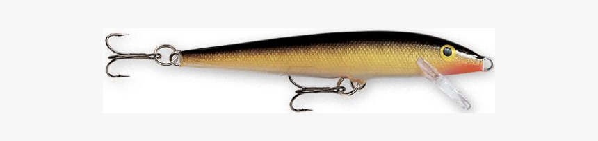 Gold Rapala Trout - Rapala Original Floater Rainbow, HD Png Download, Free Download