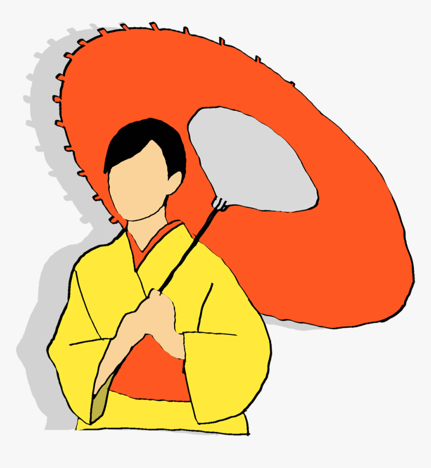 Women Japanese Culture Kimono Free Photo - Japanese People Cartoon Png, Transparent Png, Free Download