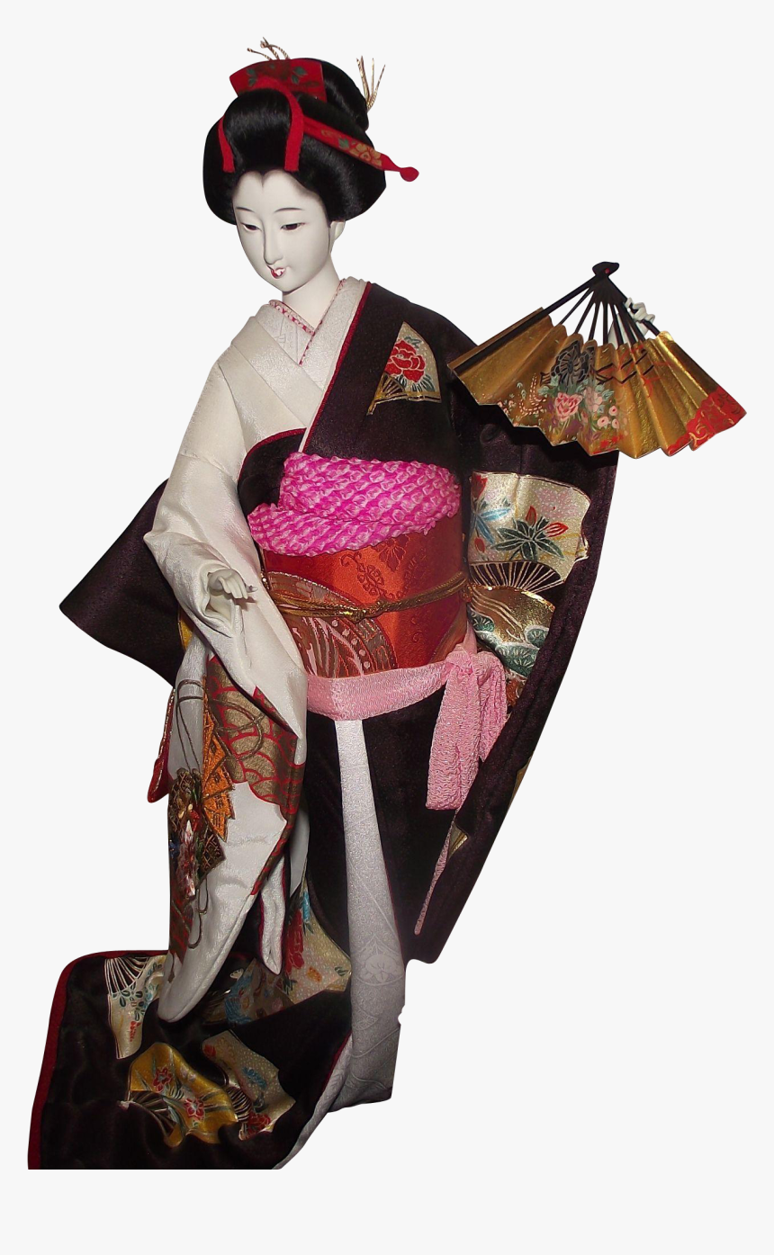 Kimono Png - Geisha Doll Transparent Background, Png Download, Free Download