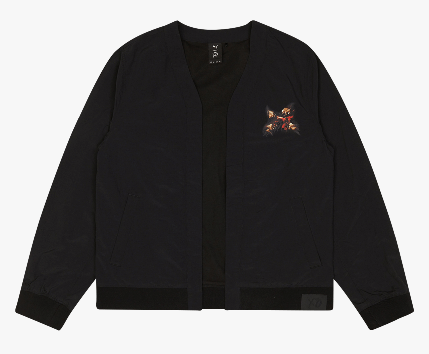 Puma X Xo Kimono Bomber, Solid Black, Hi-res - Sweater, HD Png Download, Free Download